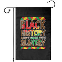 Black History Month Garden Flag Black History Month Didn't Start With Slavery