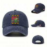 Black History Month Washed Cotton Baseball Cap Black History Month Didn't Start With Slavery