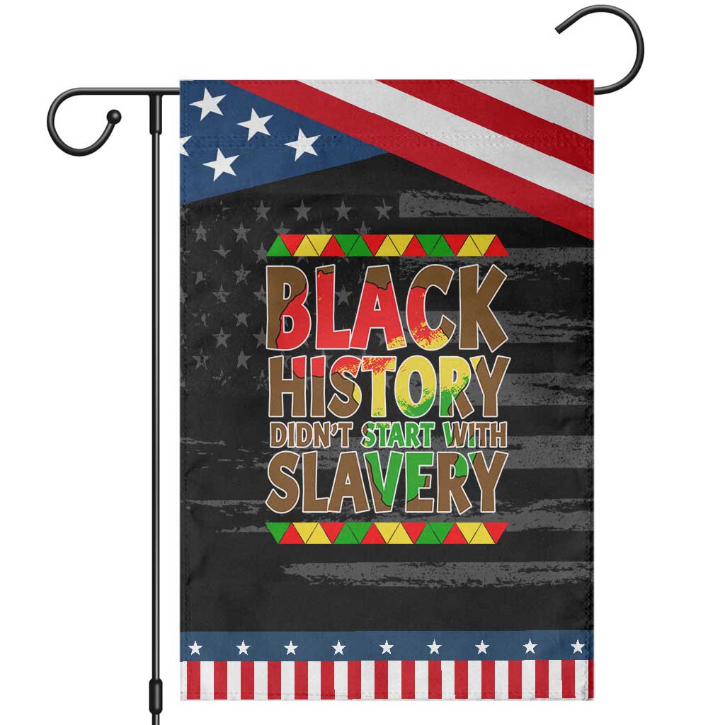 Black History Month Garden Flag Black History Month Didn't Start With Slavery