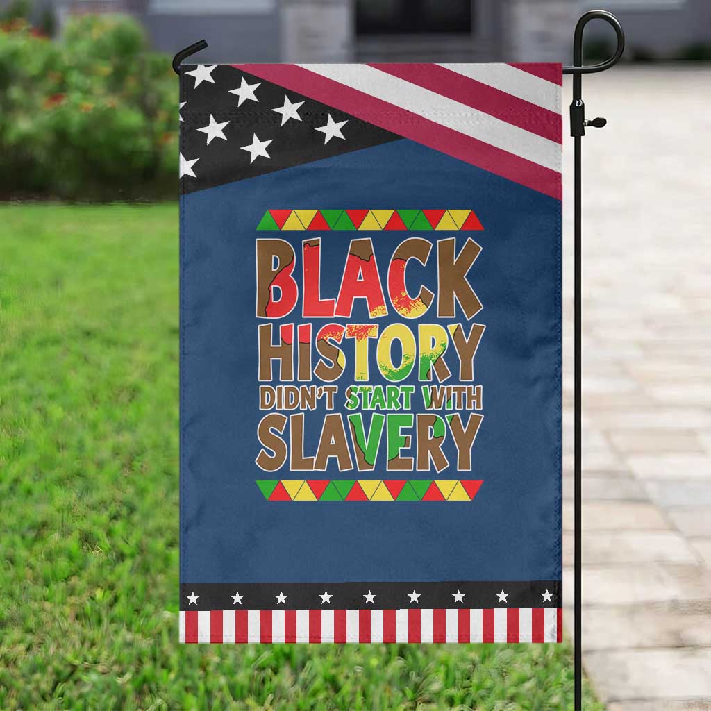 Black History Month Garden Flag Black History Month Didn't Start With Slavery