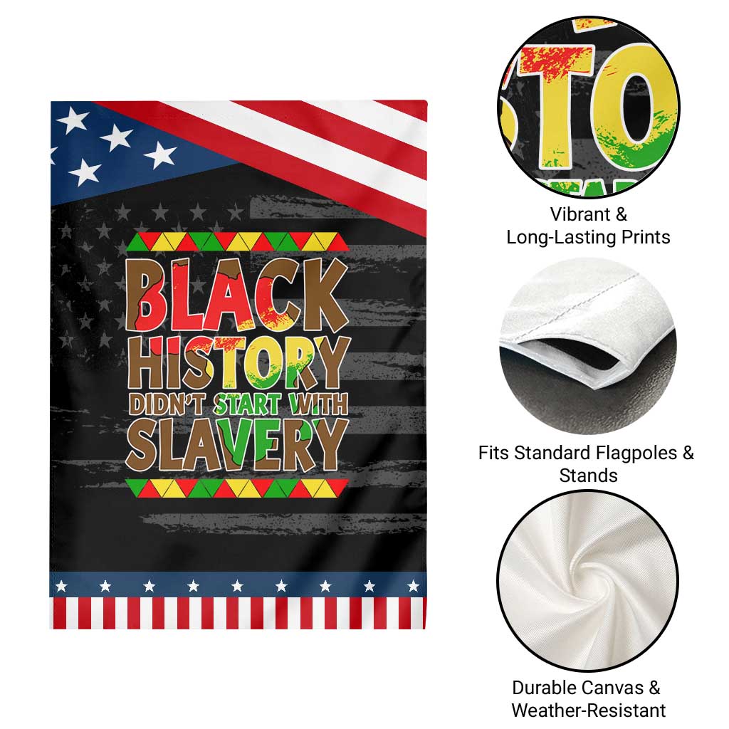 Black History Month Garden Flag Black History Month Didn't Start With Slavery