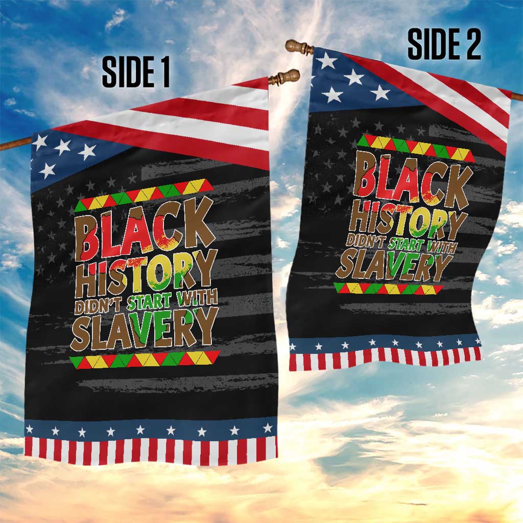 Black History Month Garden Flag Black History Month Didn't Start With Slavery