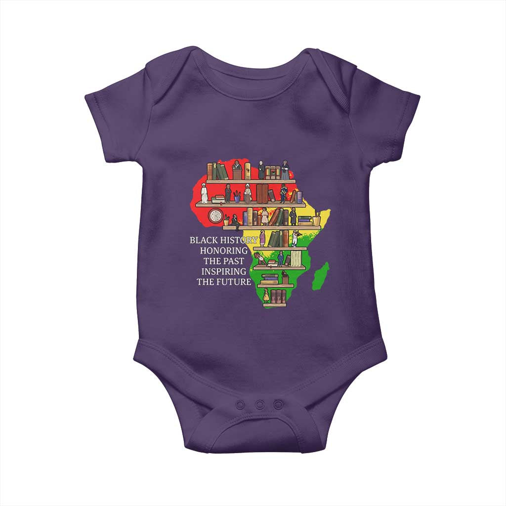 Black History Teacher Baby Onesie Black History Honoring The Past Inspiring The Future