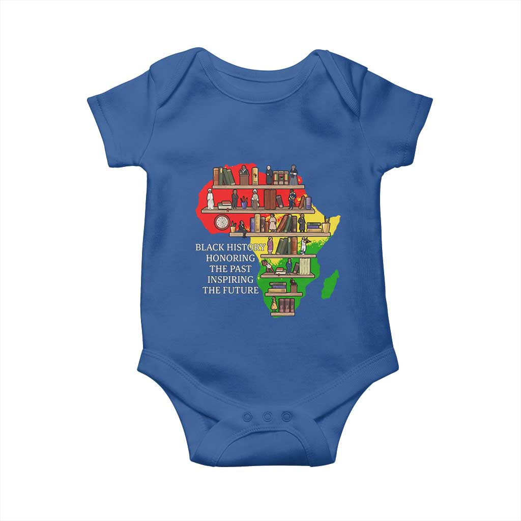 Black History Teacher Baby Onesie Black History Honoring The Past Inspiring The Future