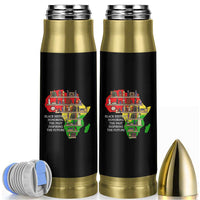 Black History Teacher Bullet Tumbler Black History Honoring The Past Inspiring The Future