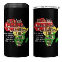 Black History Teacher 4 in 1 Can Cooler Tumbler Black History Honoring The Past Inspiring The Future