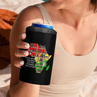Black History Teacher 4 in 1 Can Cooler Tumbler Black History Honoring The Past Inspiring The Future