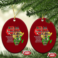 Black History Teacher Ceramic Ornament Black History Honoring The Past Inspiring The Future