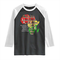 Black History Teacher Raglan Shirt Black History Honoring The Past Inspiring The Future