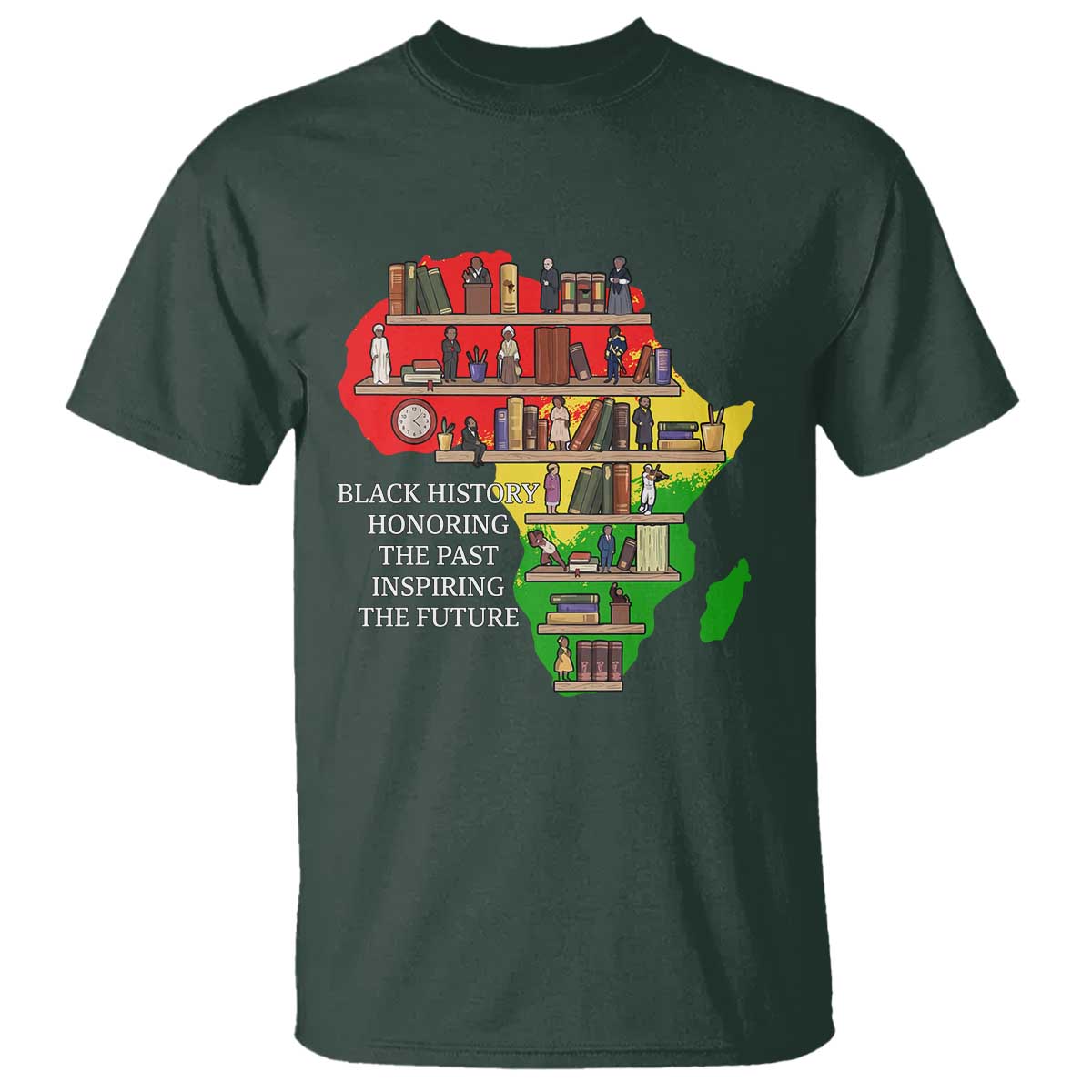 Black History Teacher T Shirt Black History Honoring The Past Inspiring The Future