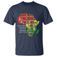 Black History Teacher T Shirt Black History Honoring The Past Inspiring The Future