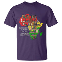 Black History Teacher T Shirt Black History Honoring The Past Inspiring The Future