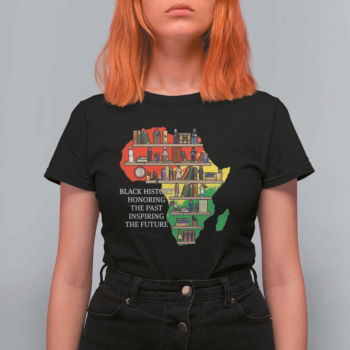 Black History Teacher T Shirt For Women Black History Honoring The Past Inspiring The Future