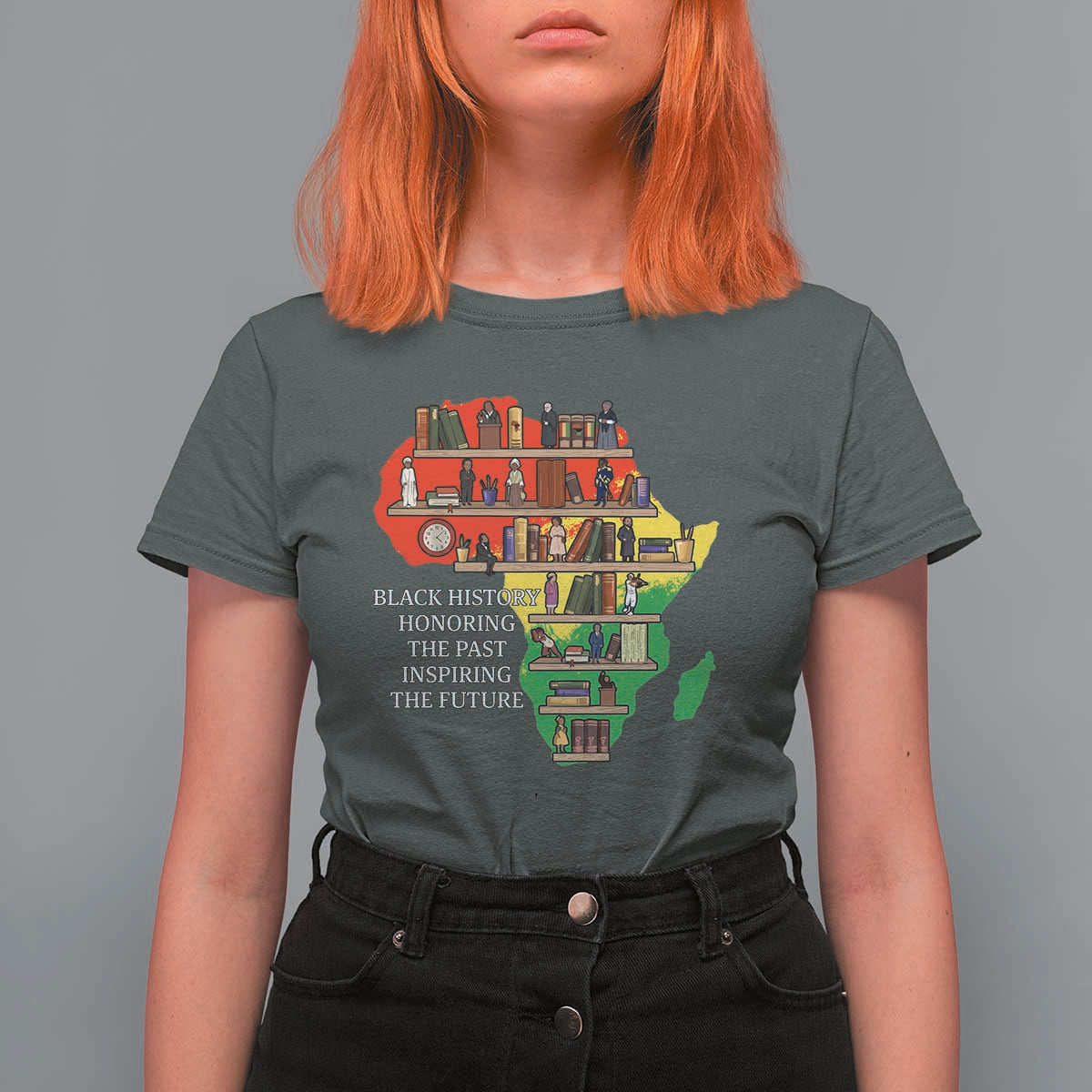Black History Teacher T Shirt For Women Black History Honoring The Past Inspiring The Future