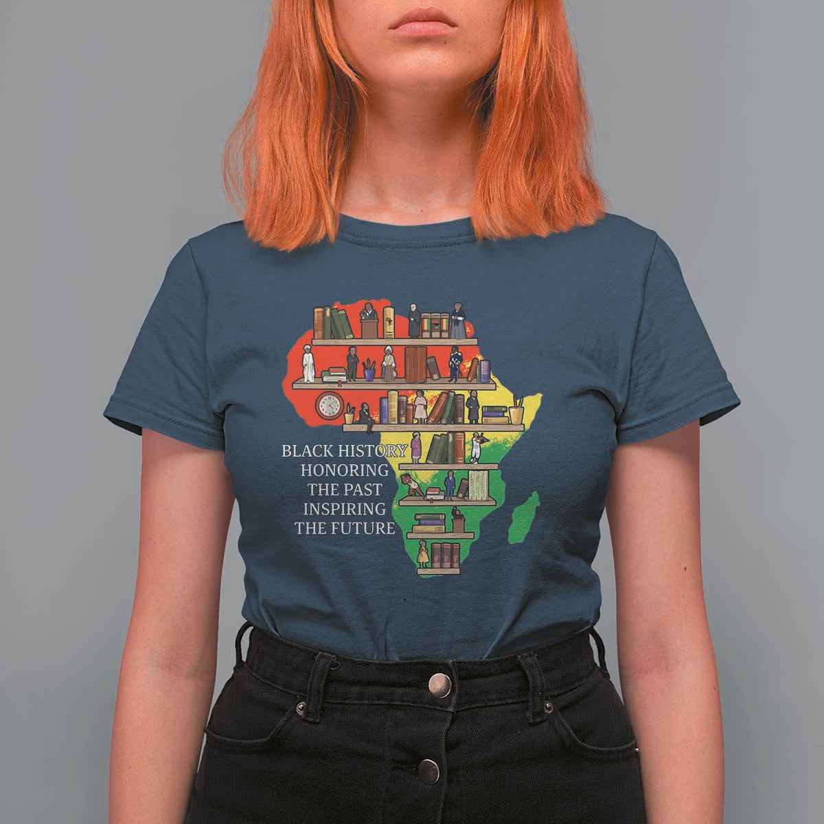 Black History Teacher T Shirt For Women Black History Honoring The Past Inspiring The Future