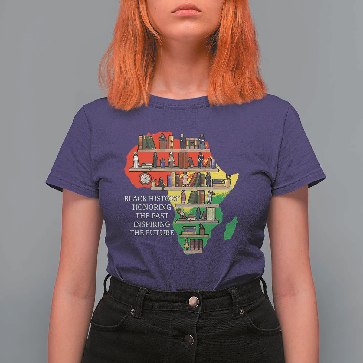 Black History Teacher T Shirt For Women Black History Honoring The Past Inspiring The Future