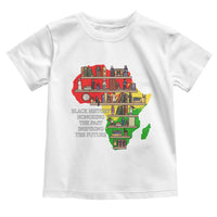 Black History Teacher Toddler T Shirt Black History Honoring The Past Inspiring The Future