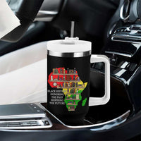 Black History Teacher Tumbler With Handle Black History Honoring The Past Inspiring The Future