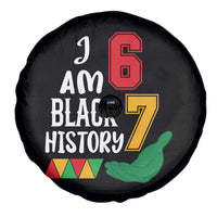 Funny Six Seven African American Spare Tire Cover Black History Month