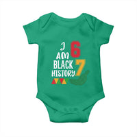 Funny Six Seven African American Baby Onesie Black History Month