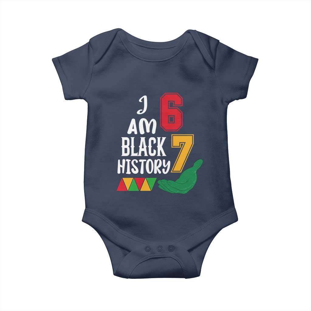 Funny Six Seven African American Baby Onesie Black History Month
