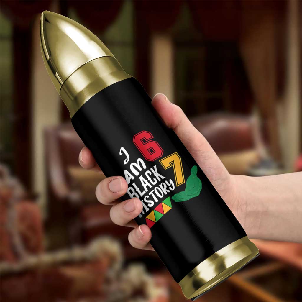 Funny Six Seven African American Bullet Tumbler Black History Month