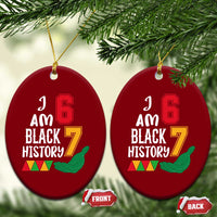 Funny Six Seven African American Ceramic Ornament Black History Month