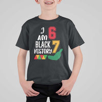 Funny Six Seven African American T Shirt For Kid Black History Month