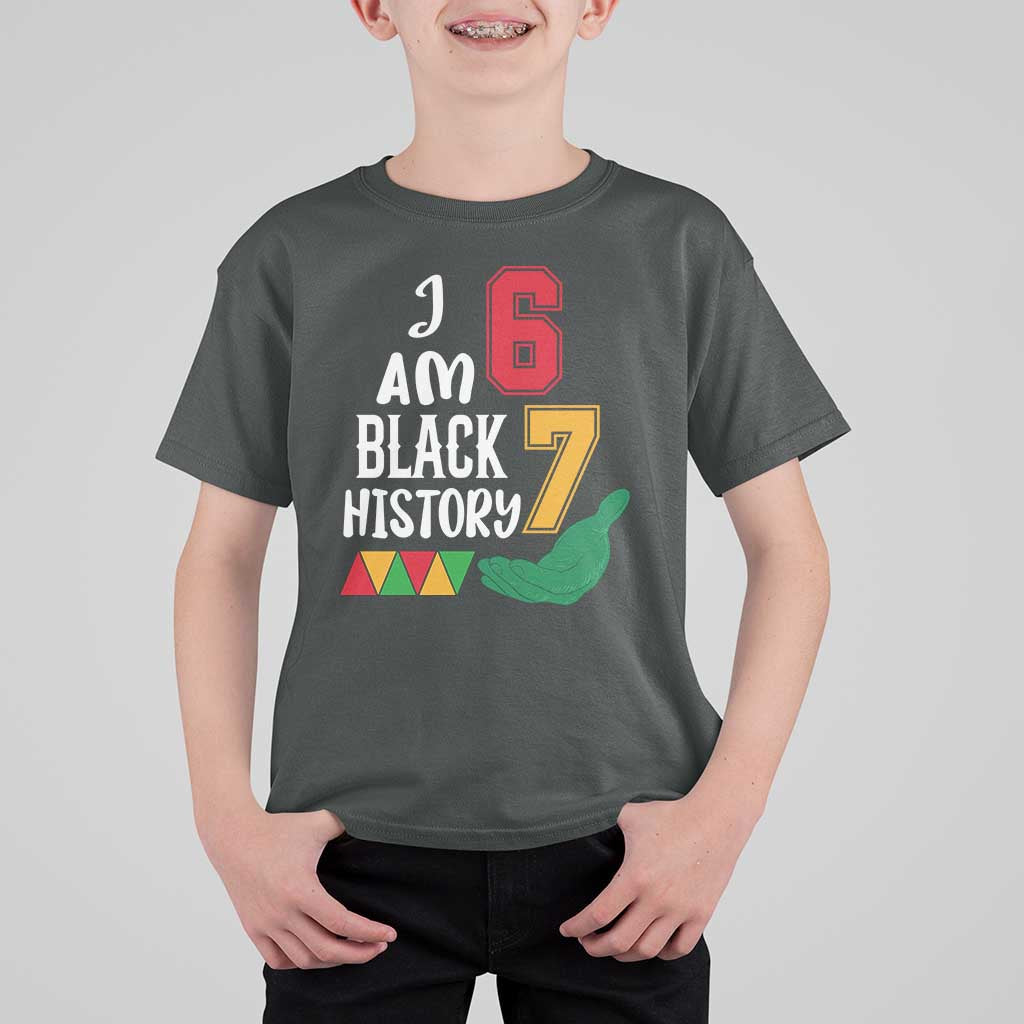Funny Six Seven African American T Shirt For Kid Black History Month