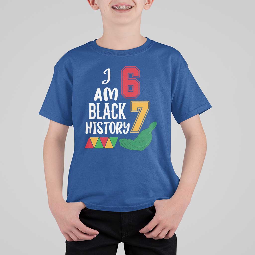Funny Six Seven African American T Shirt For Kid Black History Month