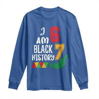 Funny Six Seven African American Long Sleeve Shirt Black History Month