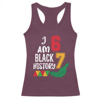 Funny Six Seven African American Racerback Tank Top Black History Month