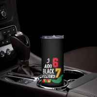 Funny Six Seven African American Skinny Tumbler Black History Month