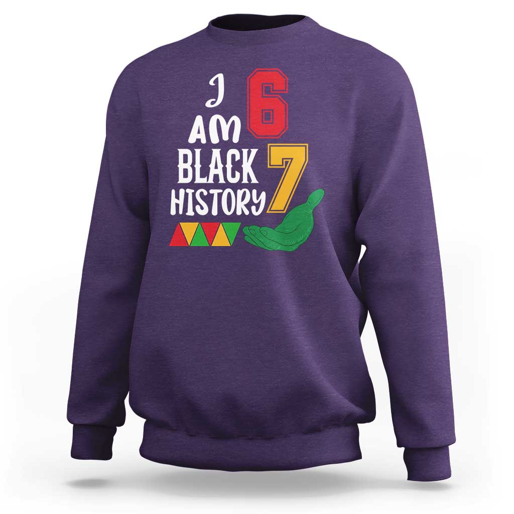 Funny Six Seven African American Sweatshirt Black History Month