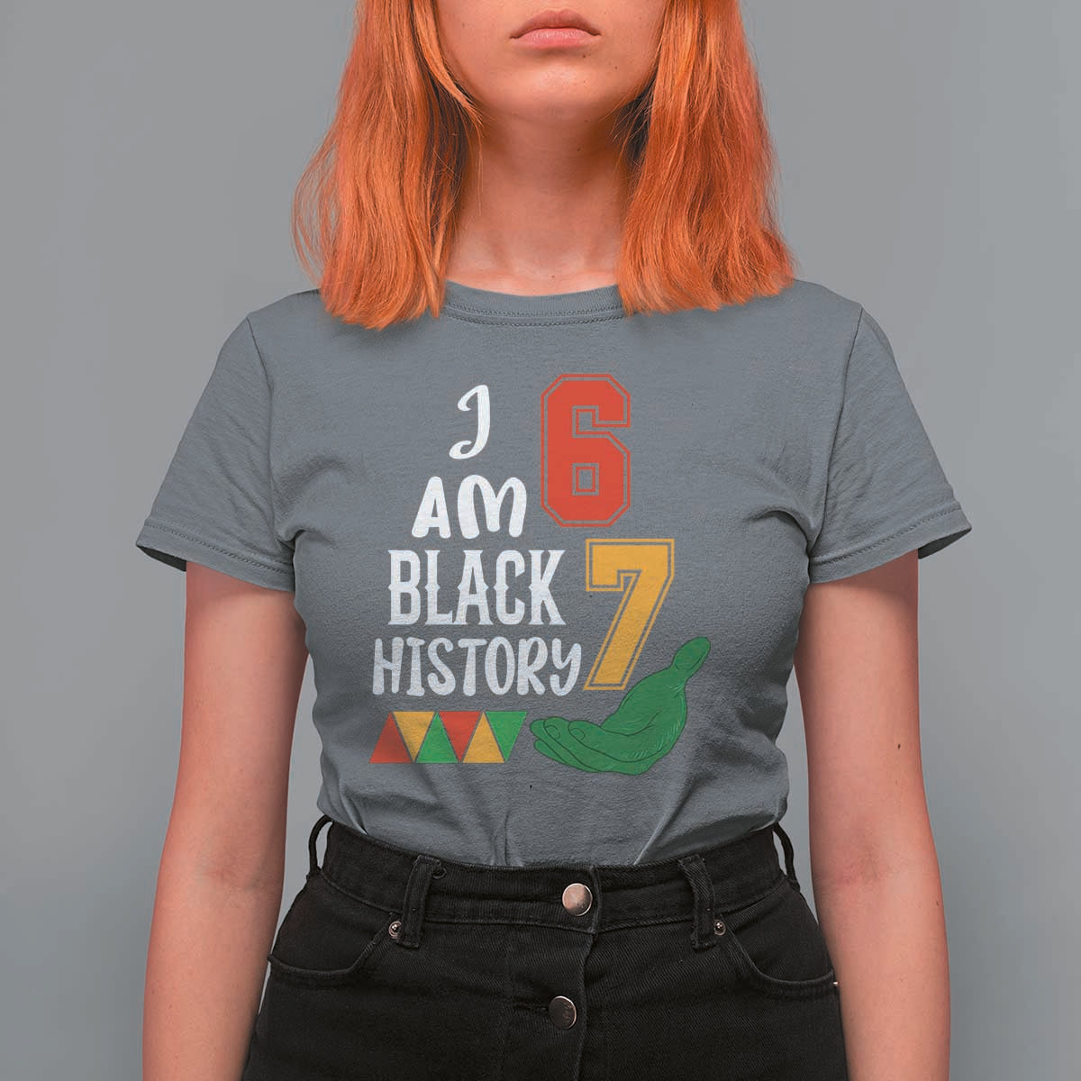 Funny Six Seven African American T Shirt For Women Black History Month