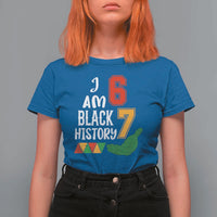 Funny Six Seven African American T Shirt For Women Black History Month