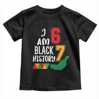 Funny Six Seven African American Toddler T Shirt Black History Month