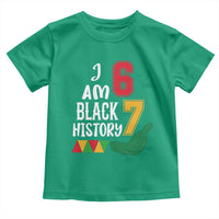 Funny Six Seven African American Toddler T Shirt Black History Month