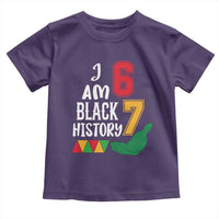 Funny Six Seven African American Toddler T Shirt Black History Month
