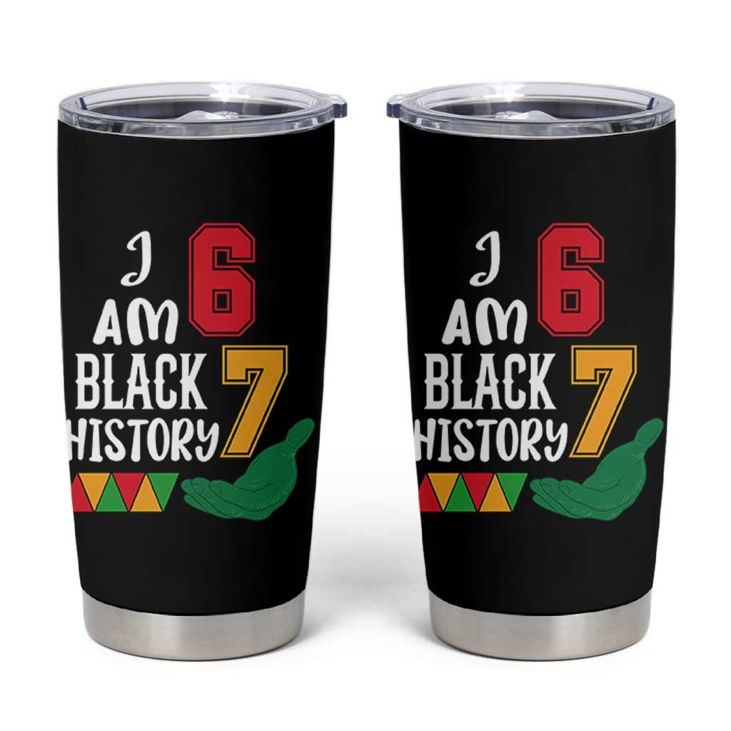 Funny Six Seven African American Tumbler Cup Black History Month