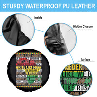 Black History Month Spare Tire Cover Dream Like Martin Lead Like Harriet