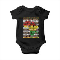 Black History Month Baby Onesie Dream Like Martin Lead Like Harriet
