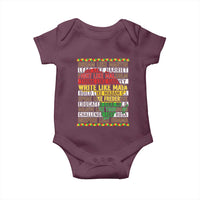 Black History Month Baby Onesie Dream Like Martin Lead Like Harriet