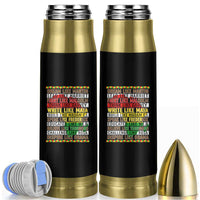 Black History Month Bullet Tumbler Dream Like Martin Lead Like Harriet