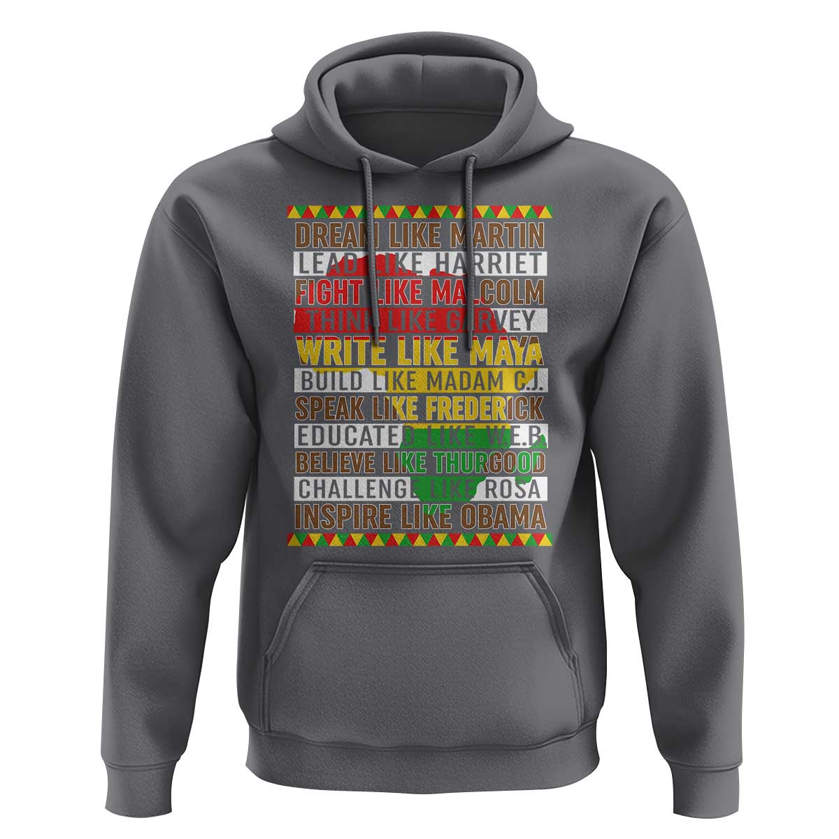 Black History Month Hoodie Dream Like Martin Lead Like Harriet