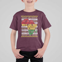 Black History Month T Shirt For Kid Dream Like Martin Lead Like Harriet