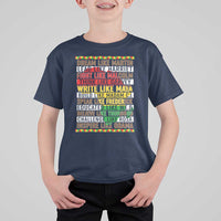 Black History Month T Shirt For Kid Dream Like Martin Lead Like Harriet