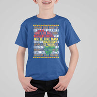 Black History Month T Shirt For Kid Dream Like Martin Lead Like Harriet