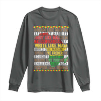 Black History Month Long Sleeve Shirt Dream Like Martin Lead Like Harriet