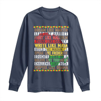 Black History Month Long Sleeve Shirt Dream Like Martin Lead Like Harriet